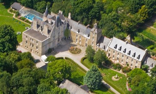 Hotel Chateau Du Val Hillion Exterior foto